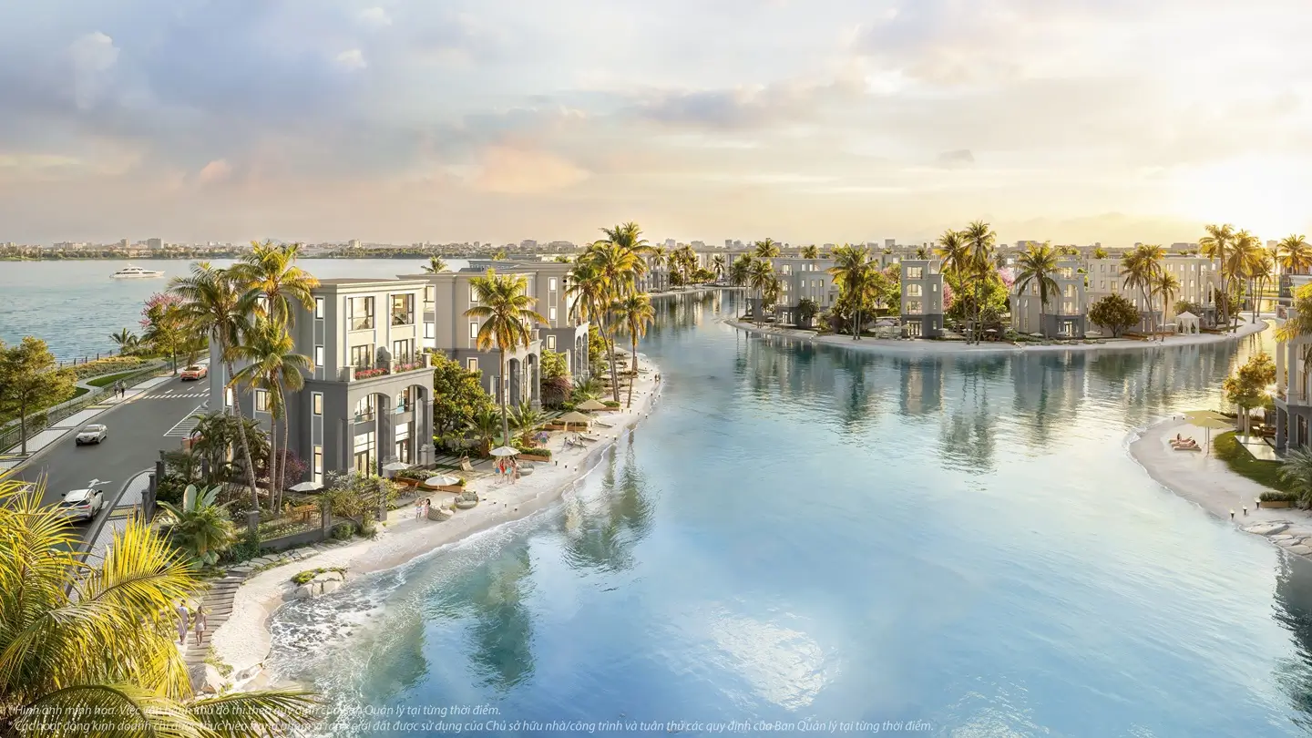 Đại đô thị lấn biển quy mô Phối cảnh tổng thể Vinhomes Green Paradise