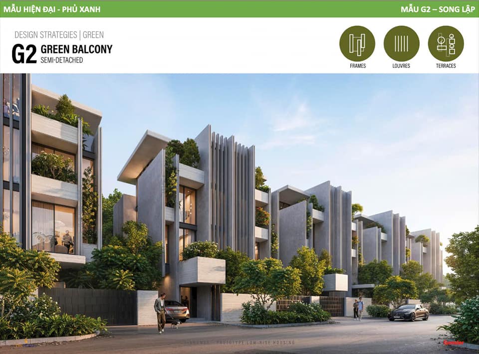 Cảnh quan xanh mát tại Vinhomes Cần Giờ