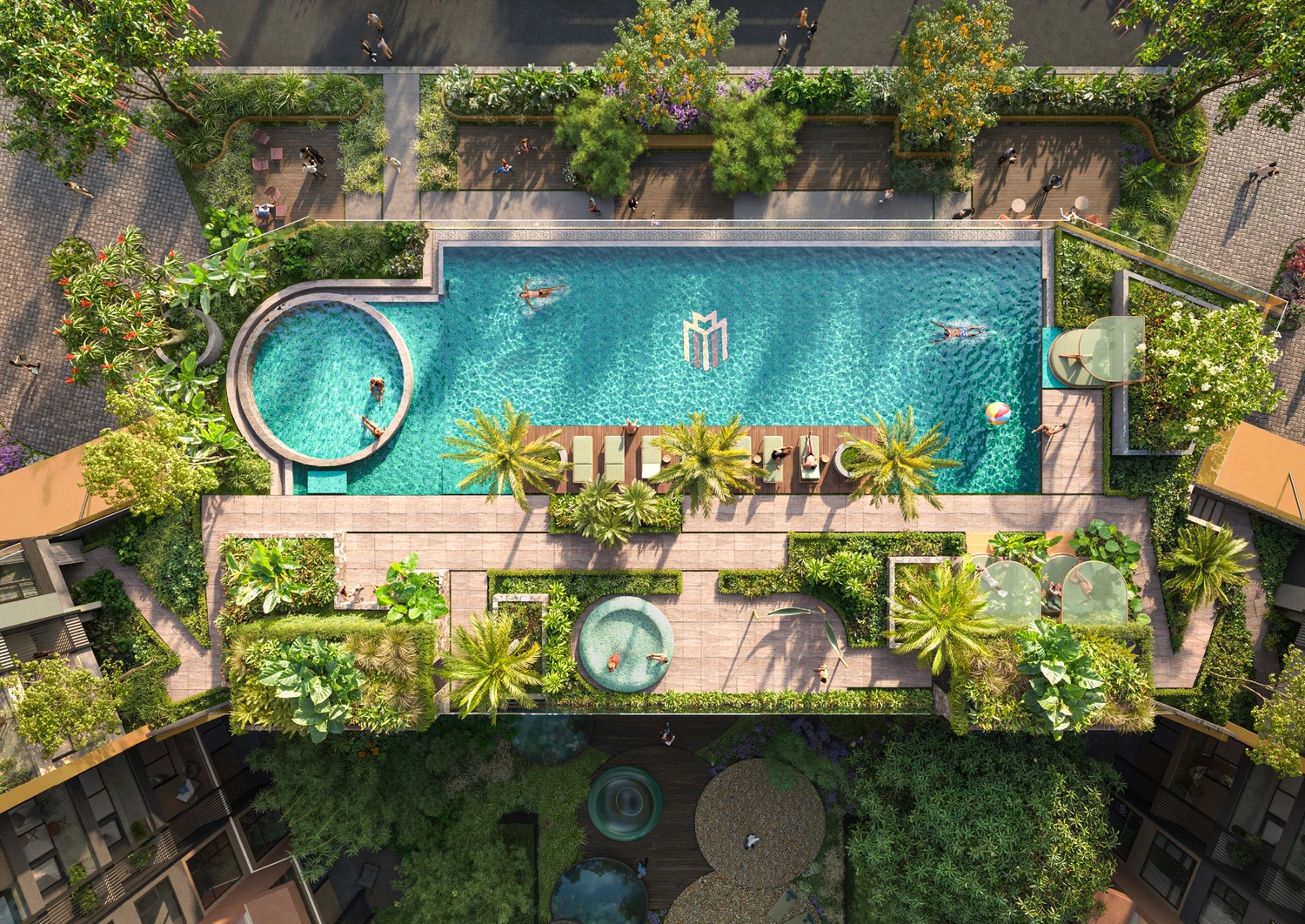 Hệ tiện ích ven sông Sài Gòn kết hợp phong thủy Ngọc đới ôm eo