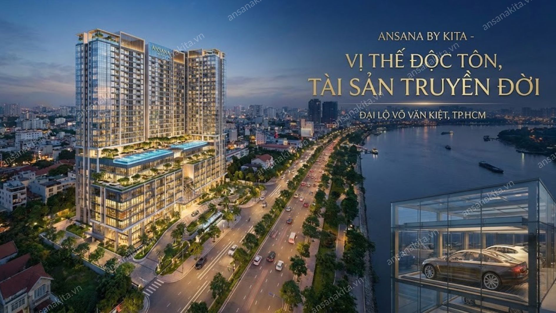 Ansana By Kita tỏa sáng với vị thế kim cương trên đại lộ Võ Văn Kiệt