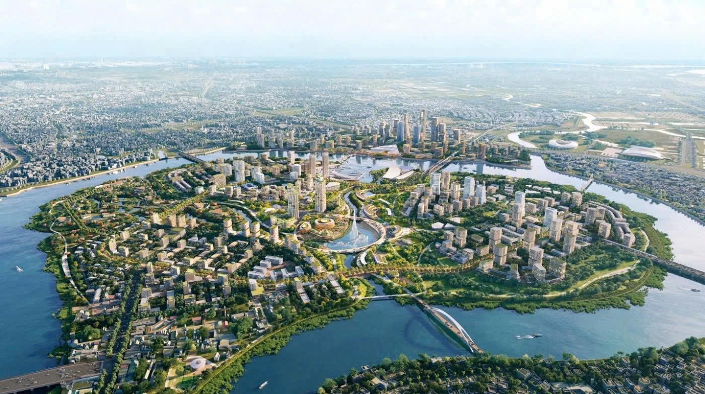 Vị trí dự án Masteri Peninsula trong tổng thể quy hoạch bán đảo Thanh Đa