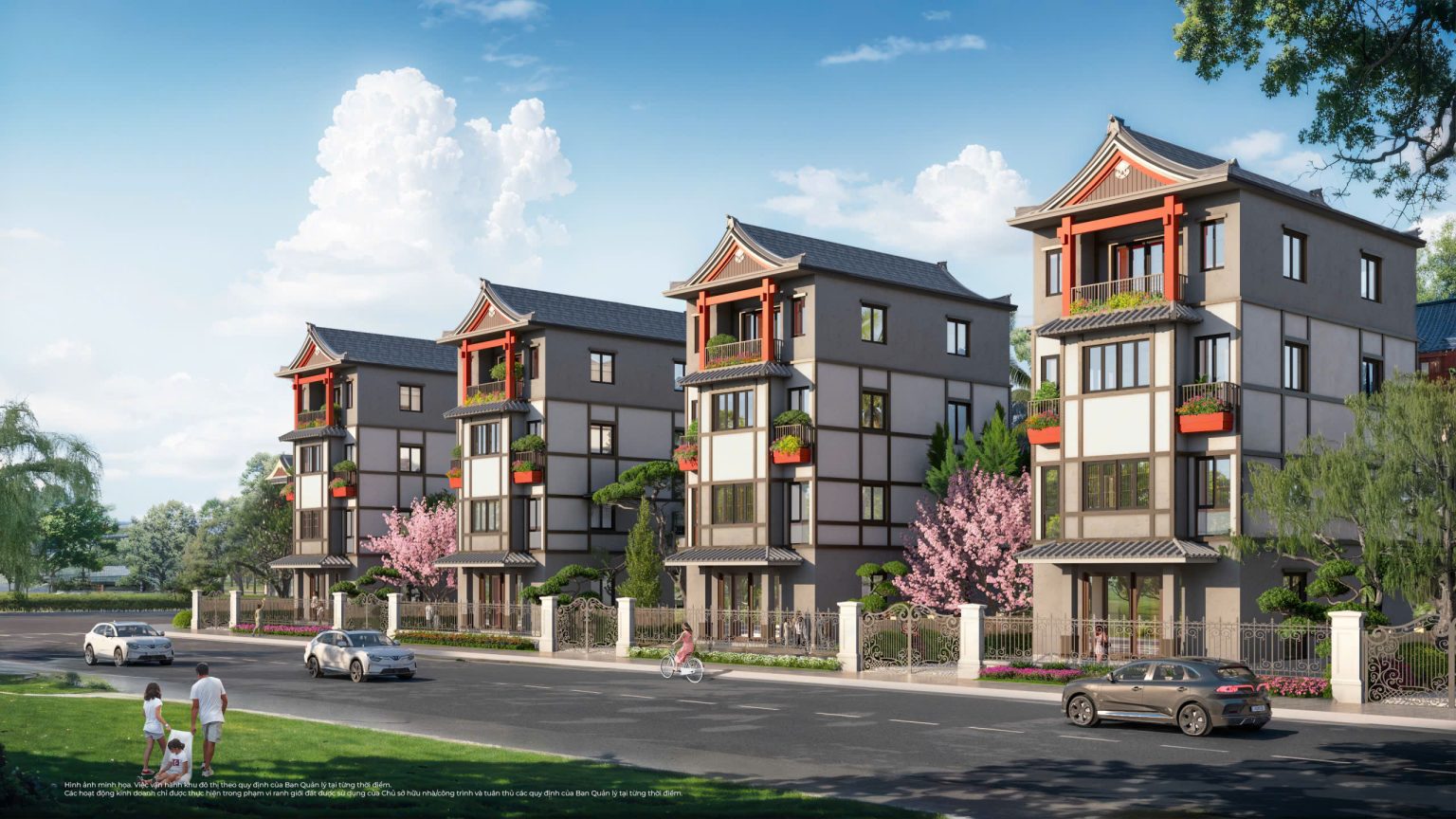 Phối cảnh Biệt thự Đơn Lập Vinhomes Green Paradise