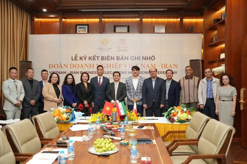 Le ky ket bien ban ghi nho giua doan doanh nghiep Viet Nam va Iran 1