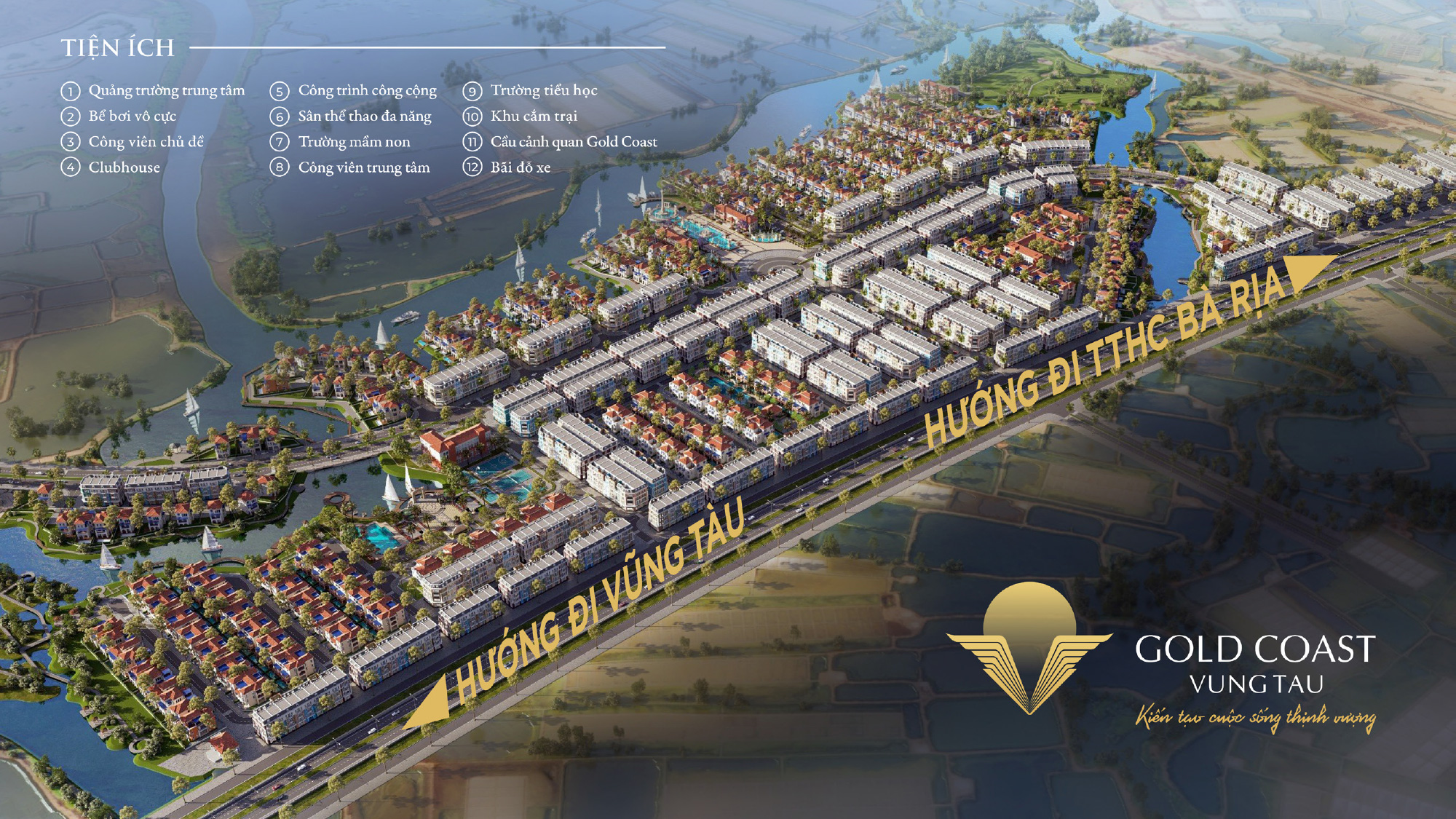 vị trí gold coast vũng tàu, phân khu limassol vũng tàu