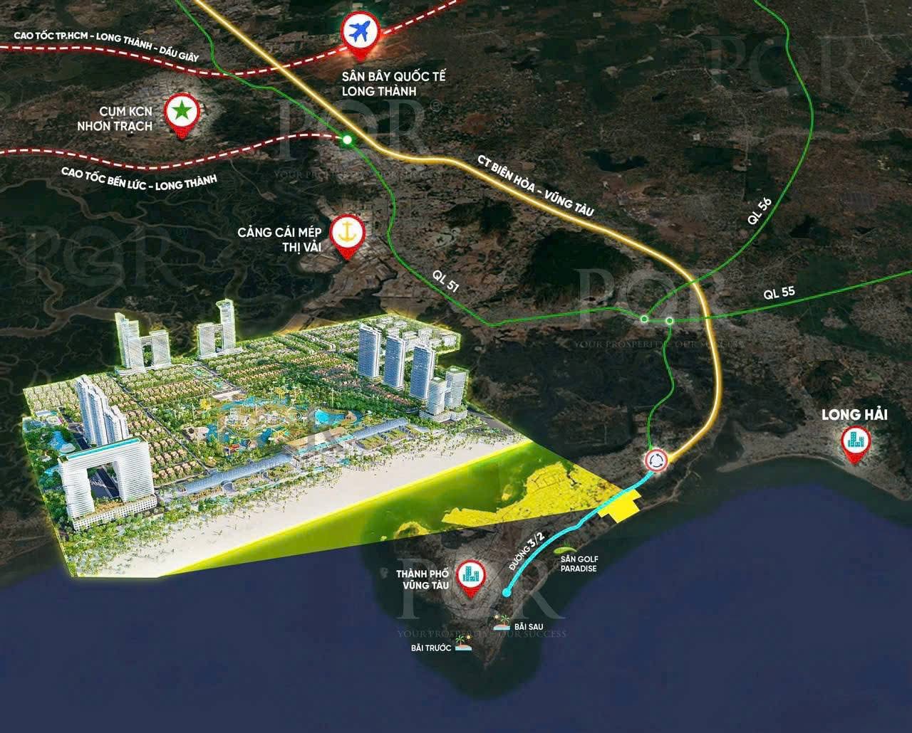 vị trí blanca city vũng tàu, dự án blanca city vũng tàu,